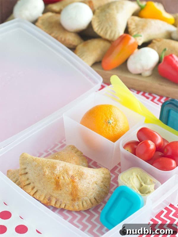 Homemade Freezable Pizza Pockets, perfect for a quick snack or lunch.