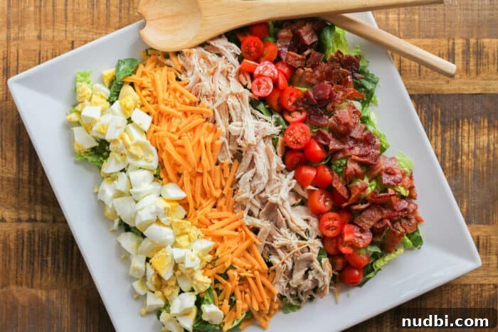 Nutritious New Life for Leftover Easter Eggs 6 Chopped Cobb Salad with hard-boiled eggs