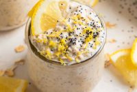 Lemon Poppy Seed Overnight Oats Recipe for Bright Morning Meals