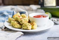 Cheesy Zucchini Tots: Crispy Baked Veggie Potato Bites