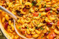 One-Pot Chili Mac: Cheesy Beef Skillet Dinner