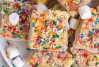 Funfetti Rice Krispie Treats Recipe for Colorful Party Snacks