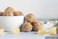 No-Bake Piña Colada Energy Bites Recipe for Tropical Snacks