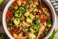 Instant Pot Chicken Tortilla Soup Recipe