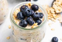 Blueberry Muffin Overnight Oats Recipe for Quick Morning Meals