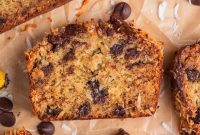 Coconut Banana Chocolate Chip Bread Recipe