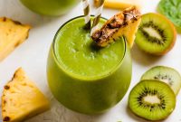 Pineapple Kiwi Smoothie Recipe for Fresh Morning Energy
