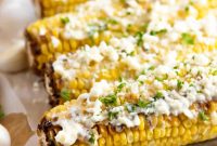 Garlic-Feta Butter Street Corn Recipe