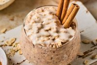 Cinnamon Roll Overnight Oats Recipe for Quick Morning Bliss