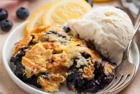 Lemon Blueberry Dump Cake Recipe for Quick Summer Desserts