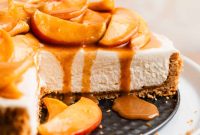 No-Bake Caramel Apple Cheesecake Recipe for Fall Gatherings