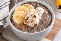 Creamy Banana Chia Seed Pudding Recipe for Breakfast & Snacks