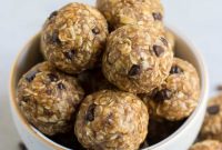Peanut Butter Banana Oat Energy Bites for Quick Breakfast