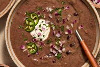 20-Minute Hearty Black Bean Soup Recipe for Weeknight Dinners