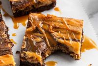 Dulce de Leche Cream Cheese Brownies Recipe for Gooey Bars