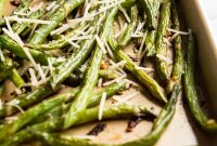 Crispy Roasted Parmesan Green Beans Recipe for Weeknight Dinner