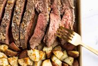 Parmesan-Crusted Steak and Roasted Potato Sheet Pan Dinner