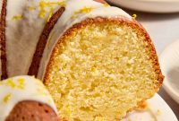 Champagne-Infused Lemon Bundt Cake Recipe