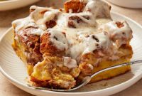Cinnamon Roll Baked French Toast Recipe for Brunch