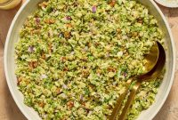 Crisp Shaved Brussels Sprout Salad with Lemon Parmesan Dressing