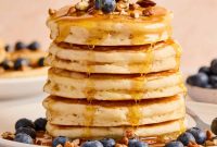 Fluffy, Thick Pancake Recipe for Restaurant-Style Breakfast