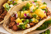 Pineapple Salsa Ground Pork Tacos: Sweet & Spicy Street-Style Recipe
