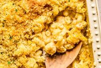 Creamy Cheddar and Gruyère Macaroni Bake
