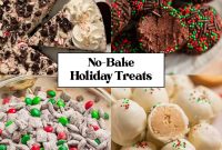 No-Bake Holiday Desserts for Festive Parties and Gifts