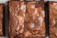 Fudgy Condensed Milk Brownies Recipe with Glossy Caramel Top