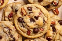 Chewy Chocolate Chip Pecan Cookies Recipe