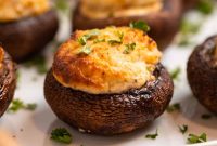 Crispy Air Fryer Stuffed Mushrooms Recipe for Quick Appetizers