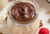 Creamy Nutella Overnight Oats Recipe for Quick Morning Meals