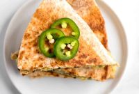Vegan Black Bean and Avocado Quesadillas Recipe