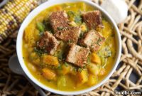 Creamy Butternut Squash and White Bean Soup Recipe