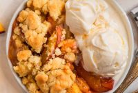 Peach Cobbler Made with Cake Mix: Quick Southern Dessert recipe