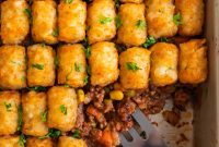 Tater Tot Shepherd’s Pie Recipe: Comforting Family Meal