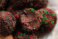 Amaretto Truffles Recipe with 5 Ingredients — Simple Chocolate Bonbons