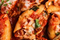 Cheesy Ground Beef Stuffed Shells Recipe for Family Dinners