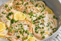 Creamy Skillet Lemon Chicken Recipe for Quick Weeknight Meals