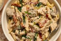 Creamy Slow Cooker Chicken Pasta Recipe