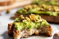 Avocado Toast with Honey and Pistachios: Sweet Crunch Recipe