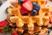 Protein-Packed Cottage Cheese Waffles Recipe for Fluffy Waffles