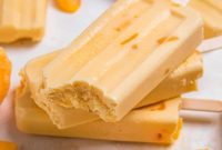 Creamy Peach Popsicles Recipe: Refreshing Homemade Treat