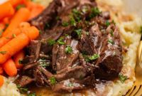 Slow-Cooker Red Wine Braised Short Ribs for Dinner