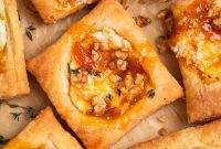 Crispy Goat Cheese Puff Pastry Tart Recipe