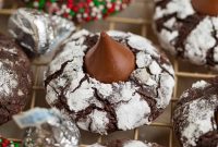 Chocolate Crinkle Blossom Cookies Recipe: Soft Fudgy Chocolate Blossoms