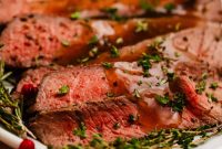 Juicy Top Round Roast Beef Recipe for Tender Slices