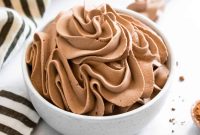 Light and Fluffy Chocolate Whipped Cream Recipe