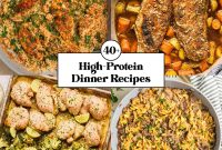 High-Protein Dinner Ideas for Muscle Gain and Weight Loss