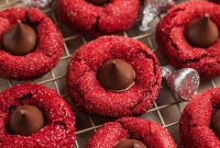 Red Velvet Blossom Cookies Recipe — Soft, Cream Cheese Frosting
